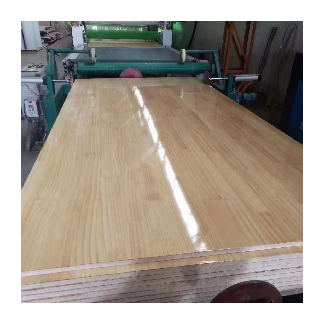 УФ-PET-G глянцевая матовая меламиновая сосновая фанера Falcata Fir Poplar Block Board 18 мм для мебели