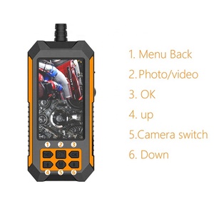 P70 étanche IP67 3.9mm caméra endoscope industrielle 4.5 pouces IPS écran tuyau caméra d'inspection de vidange 2M 5m <span class=keywords><strong>10m</strong></span> câble dur - Product Image 3