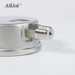 <span class=keywords><strong>100MM</strong></span>ステンレス鋼高圧真空圧力ゲージ-760-0mmHg 1/4 NPTラジアルボトム接続1/8 ~ 5/8in - Product Image 4