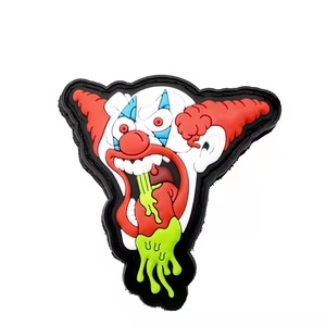 Genuine Custom Sourcing Plant Wholly Crafted 2D Soft Rubber Polyvinyl Chloride Sewn On Custom Badge Tag pvc patch - Product Image 3