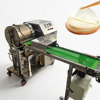 Machine commerciale électrique et à gaz pour la fabrication de feuilles de rouleaux de printemps, machine à faire des crêpes et des gâteaux