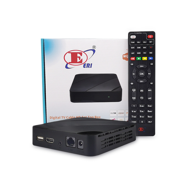 Next-Gen Linux 4.9 OS IP TV Set-Top Box, H.265/HEVC - OEM/ODM, HD 1080p (Model ERI-IPTV004)