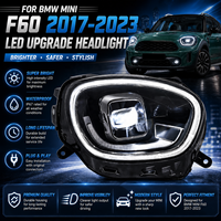 Phare LED JC Upgrade en gros pour BMW Mini Cooper Countryman F60, lampe avant 2017-2023 avec clignotant, Plug and Play