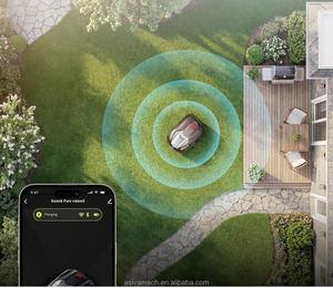 Tondeuse à gazon automatique à haute efficacité, GPS moderne, robot en plastique, planification de la trajectoire de la cour, fournitures de jardin intelligentes, Chine - Product Image 4