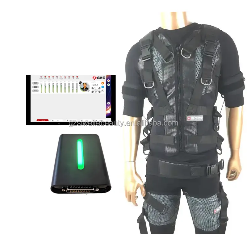 Professional EMS Vest Training Suit Good Results Obtained When Treating Back Pain