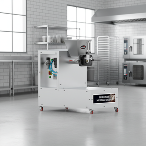 Cortadora de masa Doble gusano 1.5HP 2500 6000 Piezas Hora 88kg Acero inoxidable Automático en precio barato - Product Image 2