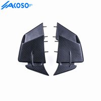 AKOSO 100% Ailes de déflecteur de vent en fibre de carbone Carénage Ailes de moto en fibre de carbone pour BMW S1000RR 2019-2024