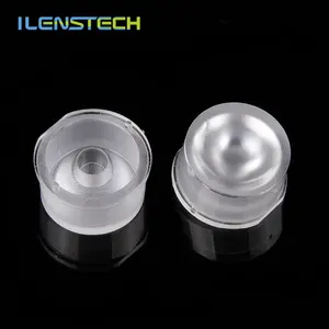 Ilenstech 광학 15mm 직경 led 렌즈 맞춤형 간접 가장자리 led 통합 렌즈 30 도