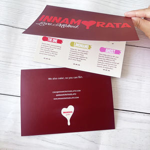 การ์ดขอบคุณแบบพับได้พิมพ์ลายทองคำเปลวสุดหรูแบบพับได้การ์ดของขวัญพร้อมโลโก้ของตัวเองบนอินสตาแกรม QR Code - Product Image 4