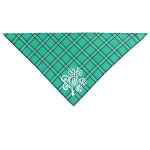 Großhandel Custom Printed Logo Wasch bares Dreieck Verstellbarer Plaid Baumwoll halsband Schal <span class=keywords><strong>Cat</strong></span> Pet Dag Kopftuch für Hund - Product Image 4