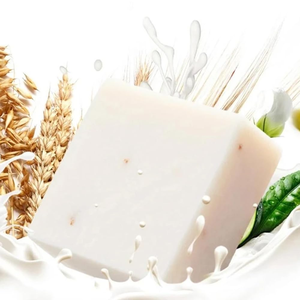 Jabón de Leche de Arroz de Tailandia Original al por Mayor, Jabón Artesanal Blanqueador de Leche de Arroz y Leche de Cabra para Blanquear y Controlar la Grasa - Product Image 4