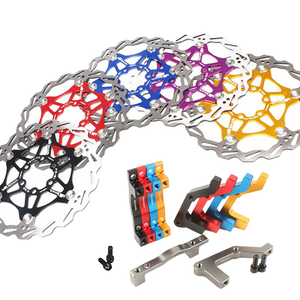 จานเบรกไฮดรอลิก3223จักรยานเสือภูเขา160/180/203มม. ชิ้นส่วนแผ่นเหล็กระบายความร้อนแบบลอย - Product Image 2