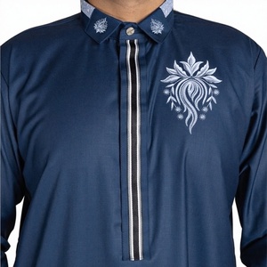Mejor Proveedor, Thobes de Hombre Tejidos de Alta Calidad, Transpirables, de Secado Rápido, Tallas Grandes, Color Sólido, 100% Algodón, Alta Demanda - Product Image 6