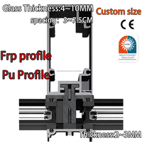 Perfil de Extrusión de Fibra de Vidrio FRP GRP Resistente a la Intemperie para Ventanas de PU, Proveedor OEM para Obras de Ingeniería Comercial