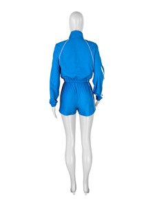 Ghh8753- 2025 Bộ hai món nữ quần short dệt tương phản kéo dài tay gợi cảm Mới Mùa Hè - Product Image 4