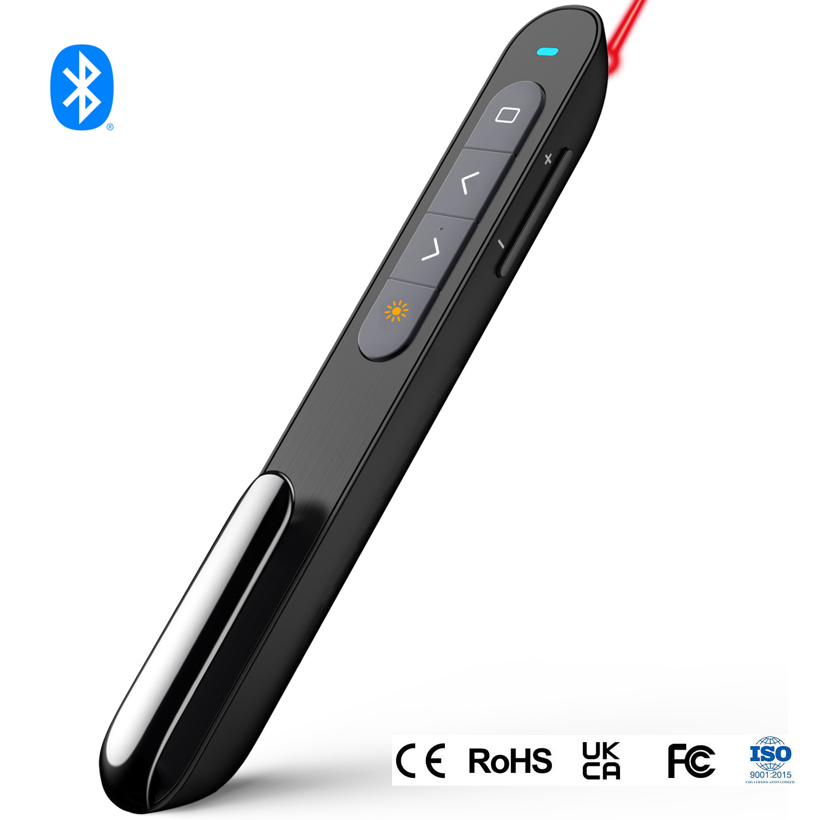 Black with Red Laser