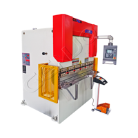 Presse plieuse CNC automatique de haute précision avec système de contrôle E21/DElEM/CYBELEC pour le façonnage des extrémités en acier inoxydable et en aluminium