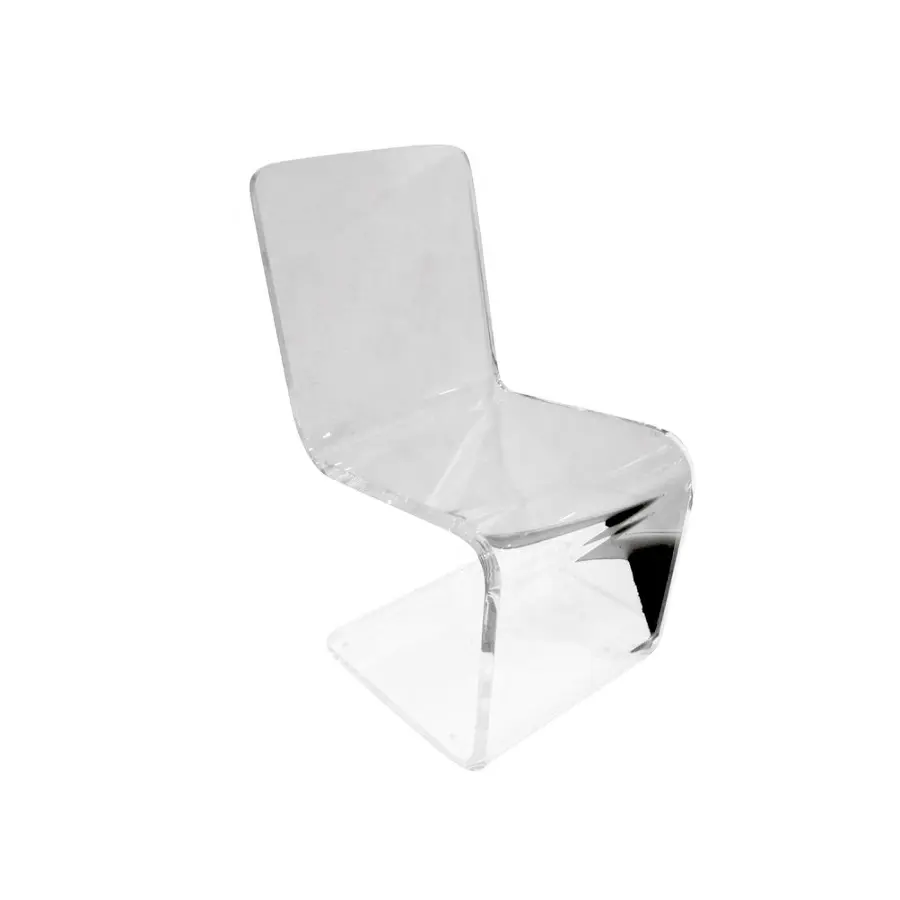 कस्टम प्लास्टिक की कुर्सियों के लिए एक्रिलिक कुर्सी होम फर्नीचर