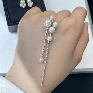 Accesorios 31319DIY, Colgante de Plata S925 con Cuentas de 3-7mm, Soporte Vacío para Collar Multi-perla, 31319DIY Accesorios - Product Image 2