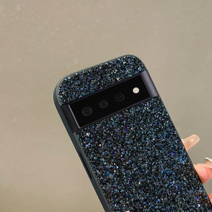 Coque de Haute Qualité pour Google <span class=keywords><strong>Pixel</strong></span> 6 Pro, Housse de Téléphone Hybride Légère en Paillettes PU TPU pour Google <span class=keywords><strong>Pixel</strong></span> 6 - Product Image 4