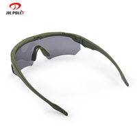 Lunettes tactiques personnalisées avec logo OEM pour le tir CS, la chasse, les sports de plein air avec des lentilles interchangeables