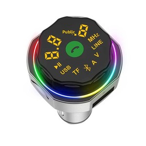Martillo de Seguridad para Auto AP06 con Transmisor FM BT 5.4, Rompe Cristales, Cortador de Cinturón de Seguridad, Cargador de Auto 12V-24V con Luz LED - Product Image 5