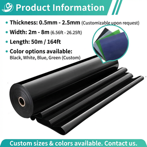Geomembrana de HDPE de 1.5 mm para Lixiviación de Residuos Mineros, Cierre de Vertederos y Contención de Residuos Líquidos Industriales - Product Image 3