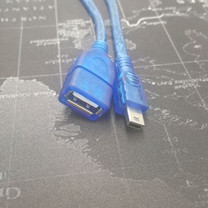 สายยูเอสบี 30 ซม. ขั้วต่อ USB 2.0 สำหรับคอมพิวเตอร์ พีซี ถ่ายโอนข้อมูล ปลอกพลาสติกใส ตัวนำทองแดงบริสุทธิ์ - Product Image 1