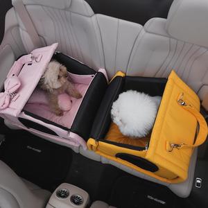 持ち運び可能なエコフレンドリーな正方形の犬小屋、ペットキャリー、屋外用モバイルバッグ、犬用ナイロン製、オールシーズン、車載用、組み立て済み - Product Image 4