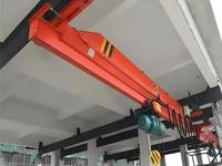 La grue de pont électrique LX suspendue 10ton 380V convient aux ateliers d'usine avec des plafonds bas