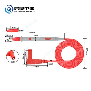 Prob kurşun ve timsah klip testi aksesuar seti 1000 malzeme ile bakır kablo V 10A All-in-One multimetre - Product Image 2