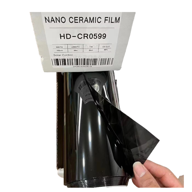 Scratch Resistant 2 Mil  Blocks UV/IR Rays Nano Ceramic Window Tint Film for Cars Window Tint  Sun Protection Privacy Film