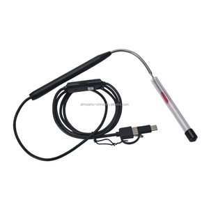 Cámara Endoscópica de 1.6mm con Punta Flexible Tipo Cuello de Cisne, Compatible con Android/Teléfono/PC/Tablet, <span class=keywords><strong>Mini</strong></span> Cámara de Inspección para Cajeros Automáticos - Product Image 2