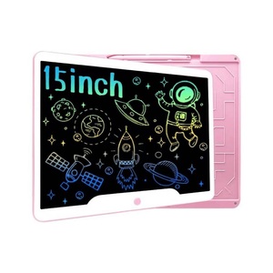 Tavoletta di scrittura LCD da 15 pollici con funzione autoadesiva tavolo da disegno elettronico Memo Notebook funzione di blocco blocco blocco digitale per grafia - Product Image 1