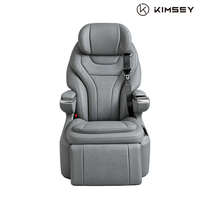 Siège de voiture électrique inclinable en cuir de luxe KIMSEY Vip, personnalisé pour Vito, Sprinter, Metris
