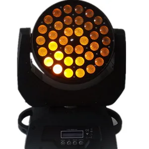 HAT dj par灯36 led par 36*10w rgbw 4in1 led移动头清洗变焦，适用于DJ舞台灯