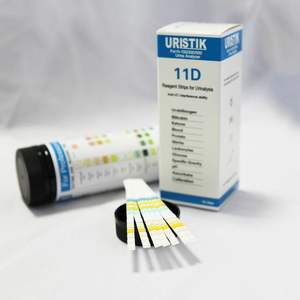 Bandelettes de test <span class=keywords><strong>urinaire</strong></span> diagnostiques pour les infections urinaires, <span class=keywords><strong>11</strong></span> paramètres, bandelettes de test <span class=keywords><strong>urinaire</strong></span> URISTIC 11D - Product Image 3