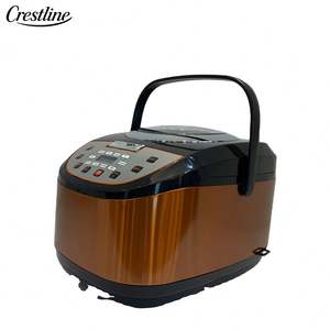 <span class=keywords><strong>Olla</strong></span> Eléctrica Multifuncional Comercial de 5L, <span class=keywords><strong>Olla</strong></span> Arrocera Portátil de Acero Inoxidable con Taza Medidora Inteligente para Hoteles - Product Image 4