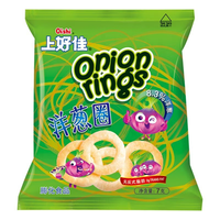 6g Oishi Onion Rings, collation savoureuse au vrai oignon