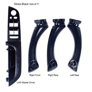 Innentürgriff 7-teiliges Set Armlehnen-Ziehgriffblende 51419150339 51419150340 für BMW 3er E90 E91 E93 - Product Image 4