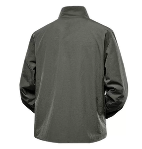 Chaqueta de Trabajo Estilo Americano para Hombre, Chaqueta Ligera de Primavera y Otoño, Venta al por Mayor, Logotipo Personalizable, Ropa Masculina - Product Image 5