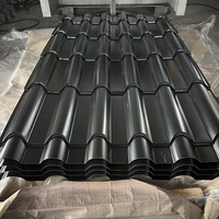Hoja de techo de tejas de China, tejas de metal recubiertas de color Galvanlume con precio de fábrica