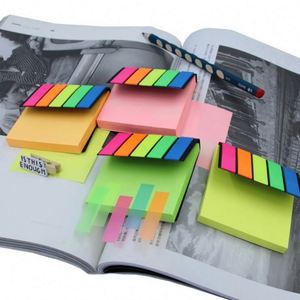 กระดาษโน้ตสีสะท้อนแสงน่ารักสำหรับนักเรียน รุ่นมินิ - Product Image 2