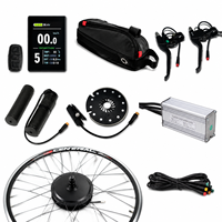 500W 750W 48V E-Bike Umbausatz mit Hinterrad-Kassettenmotor, 25A Controller, LCD8S Elektrofahrrad-Kit für 26, 27,5, 28, 29 Zoll, Bürstenlos