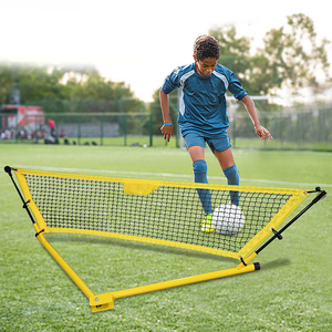 Filet <span class=keywords><strong>de</strong></span> rebond portable et durable double face pour l'entraînement sportif <span class=keywords><strong>de</strong></span> football, basketball, volleyball et baseball (vente en gros) - Product Image 4