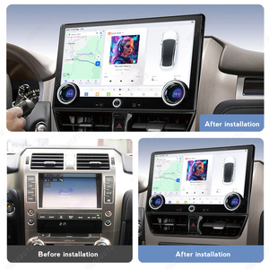 DUDUAUTO DUDU7 A7870 AKM7739 DSP TDA7808 Amplificateur QLED Navigation automobile pour Lexus GX400 GX460 2010-2022 J150 - Product Image 3