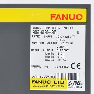 Fanuc A06B-6080-H301 A06B-6080-H302 A06B-6080-H303 A06B-6080-H304 A06B-6080-H305 A06B-6080-H306 A06B-6080-H308 A06B-6080-H307