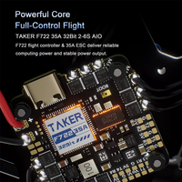 Cinebot25 V2 O4 Pro Cinewhoop FPV 2,5 Zoll Quadcopter O4 Pro VTX Sechspunkt-Stoßdämpferhalterung für 4K Filmaufnahmen