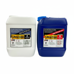 วัสดุอุดรอยรั่วแบบโฟมโพลียูรีเทนความแข็งแรงสูง DAEHWA Ultra Con สำหรับงานกันซึมคอนกรีต แบบสองส่วนผสม 10 กก.+10 กก. - Product Image 1