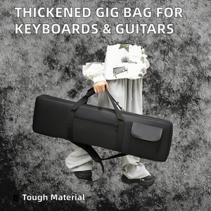 กระเป๋าใส่คีย์บอร์ดอ็อกซ์ฟอร์ดแบบหนาพิเศษสำหรับออร์แกนอิเล็กทรอนิกส์ 61/88 คีย์ พร้อมซิปปิด ยี่ห้อ <span class=keywords><strong>JIAYOU</strong></span> - Product Image 2